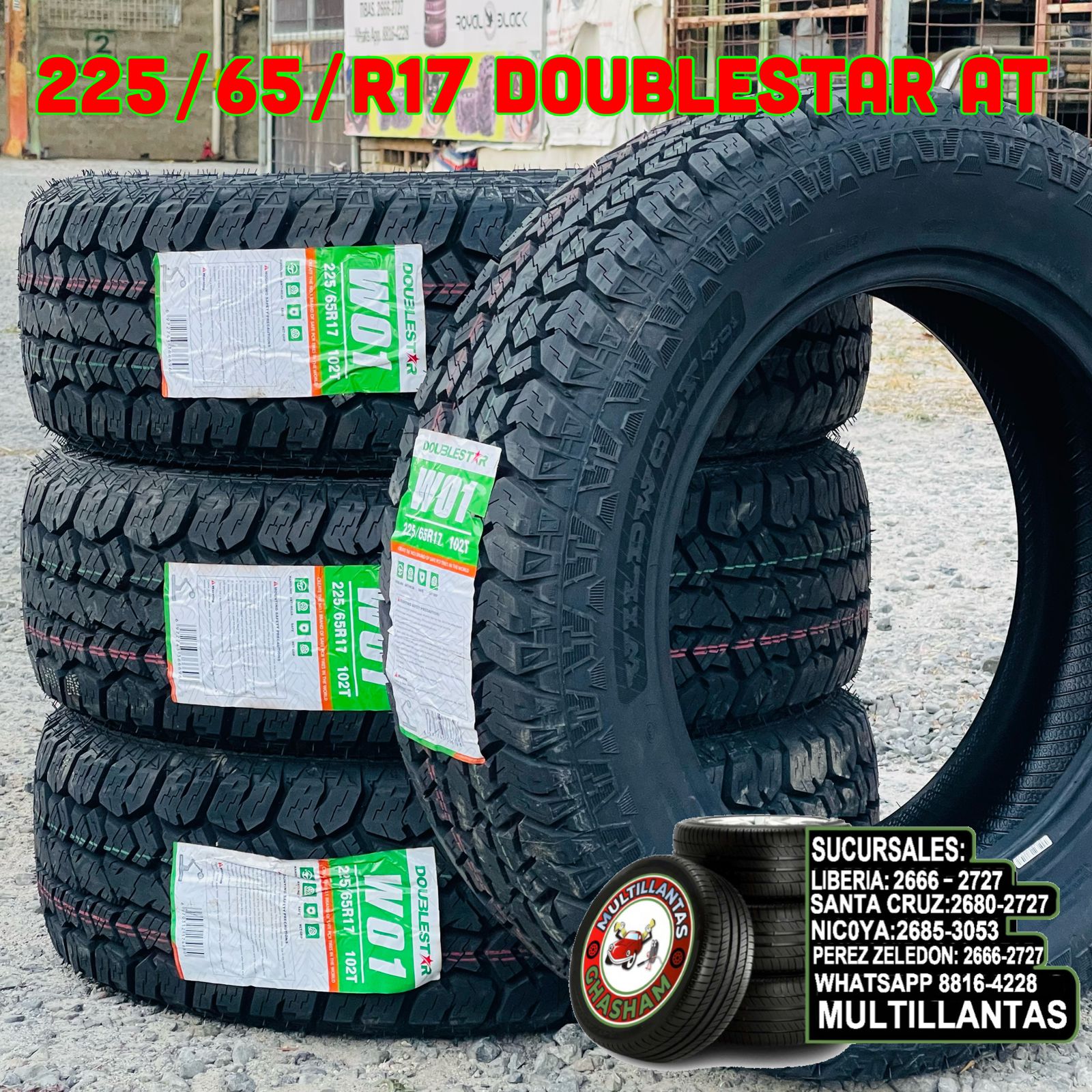 225/65/R17 DOUBLESTAR AT